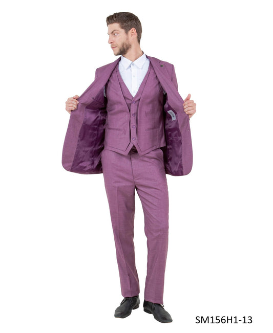 Mens Suit Solid by Stacy Adams from On Time Fashions – Mens-suit by Stacy Adams, Birmingham AL’s 1 fashion store and premier destination for streetwear, suits, kids fashion, and big & tall