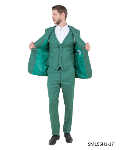 Mens Suit Solid by Stacy Adams from On Time Fashions – Mens-suit by Stacy Adams, Birmingham AL’s 1 fashion store and premier destination for streetwear, suits, kids fashion, and big & tall