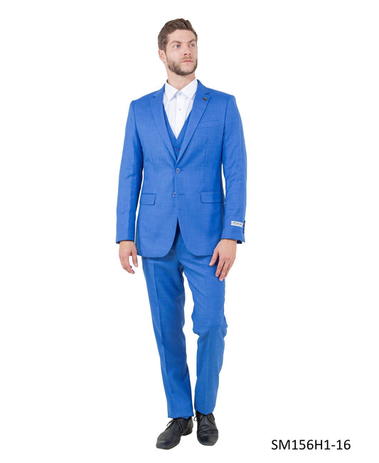 Mens Suit Solid by Stacy Adams from On Time Fashions – Mens-suit by Stacy Adams, Birmingham AL’s 1 fashion store and premier destination for streetwear, suits, kids fashion, and big & tall