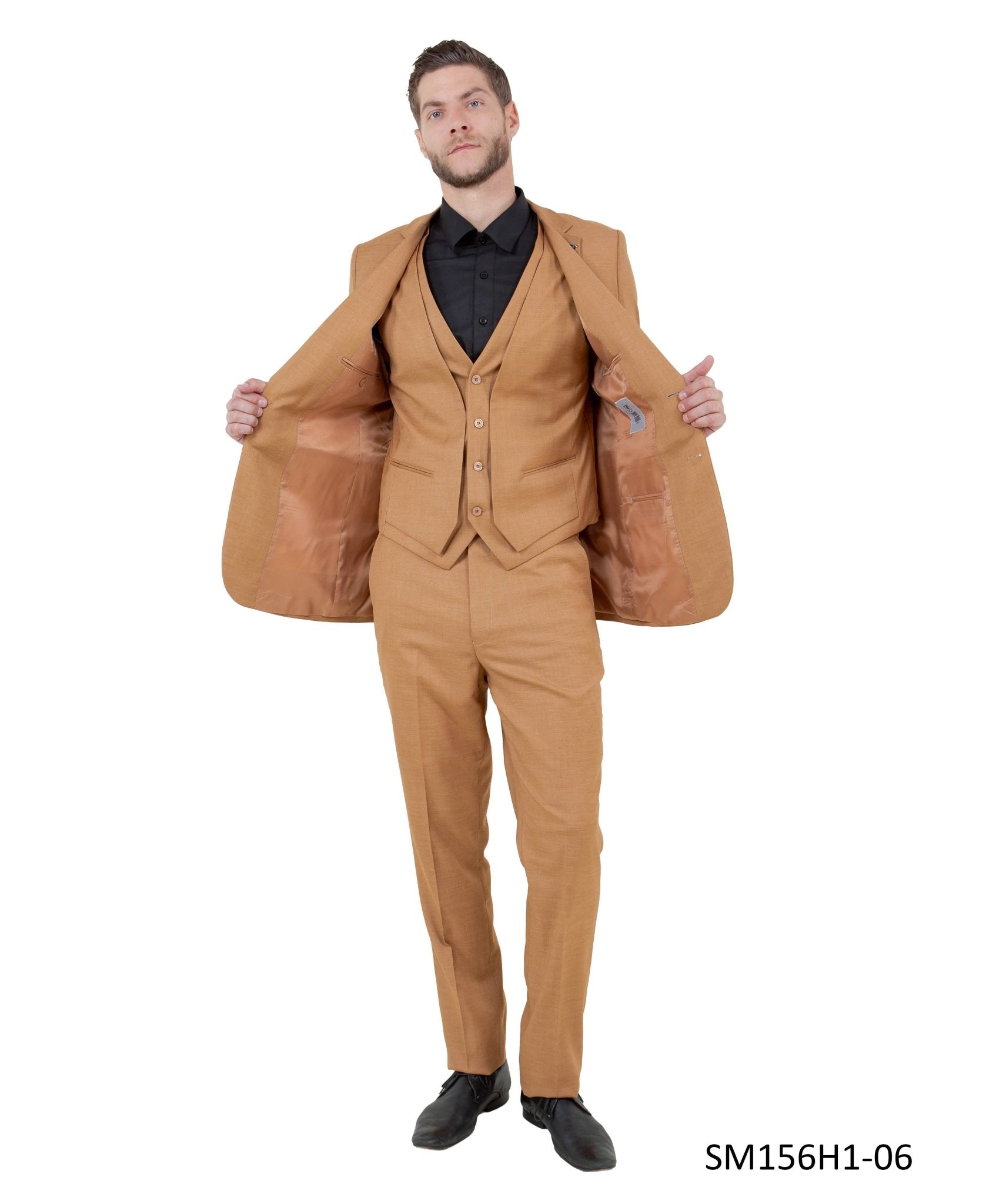 Mens Suit Solid by Stacy Adams from On Time Fashions – Mens-suit by Stacy Adams, Birmingham AL’s 1 fashion store and premier destination for streetwear, suits, kids fashion, and big & tall