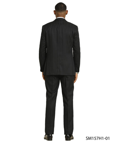 Mens Suit Tone on Tone by Stacy Adams from On Time Fashions – Mens-suit by Stacy Adams, Birmingham AL’s 1 fashion store and premier destination for streetwear, suits, kids fashion, and big & tall