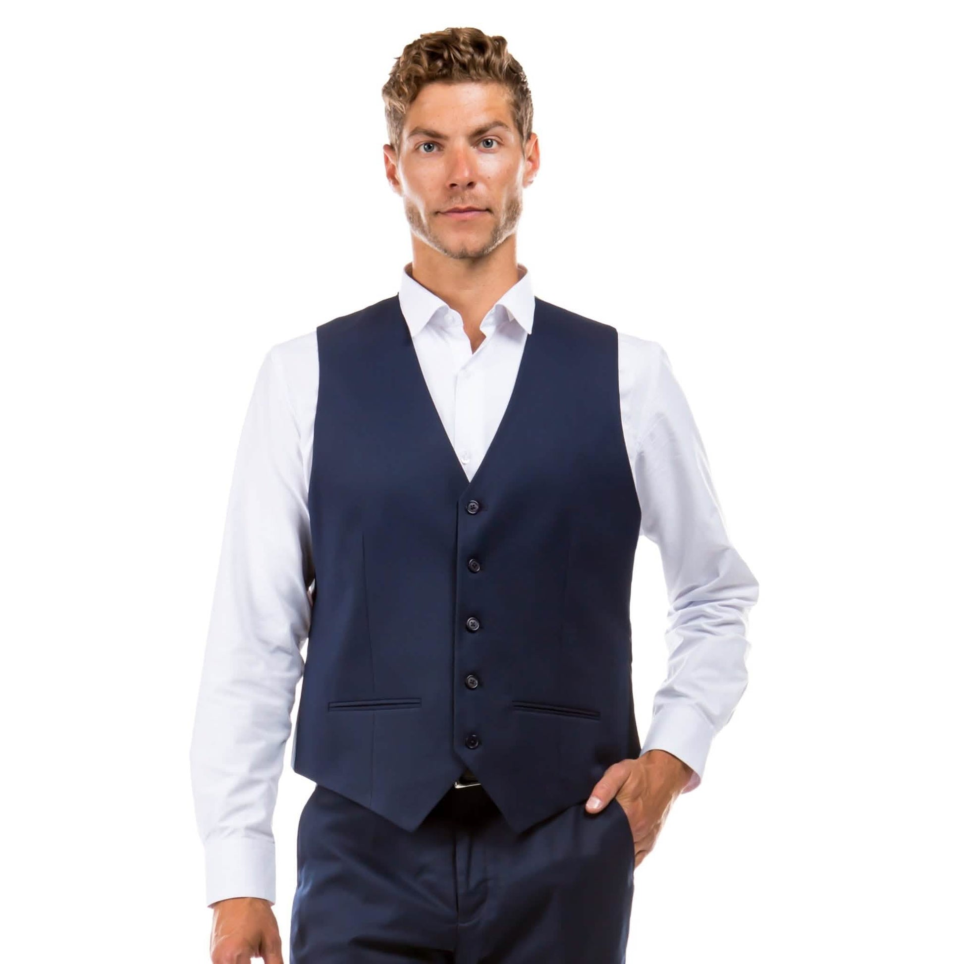 Men's Tailored - Fit Suits Separates Vest from On Time Fashions – Mens - Vest by Zegarie, Birmingham AL’s 1 fashion store and premier destination for streetwear, suits, kids fashion, and big & tall