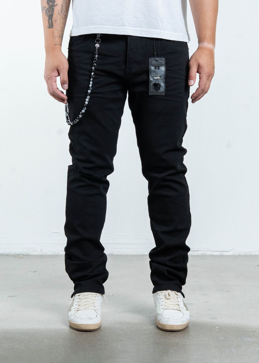 Midnight Black Slim Fit Denim