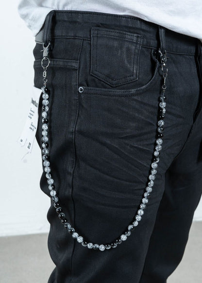 Midnight Black Slim Wax Denim from On Time Fashions – Jeans by Midnight Black, Birmingham AL’s 1 fashion store and premier destination for streetwear, suits, kids fashion, and big & tall