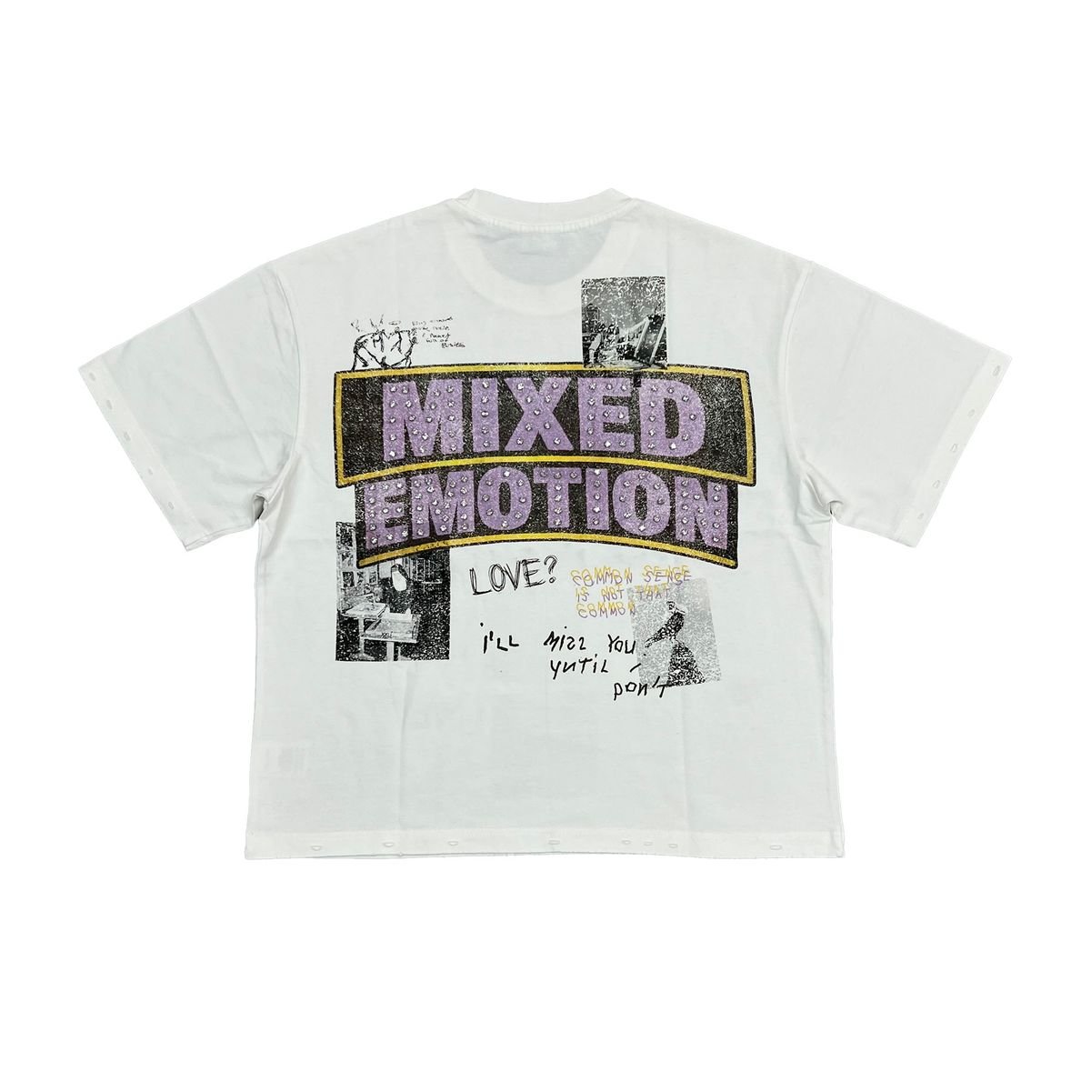 Mixed Emotion Lost Identity Tee from On Time Fashions – T-shirt by Mixed Emotion, Birmingham AL’s 1 fashion store and premier destination for streetwear, suits, kids fashion, and big & tall
