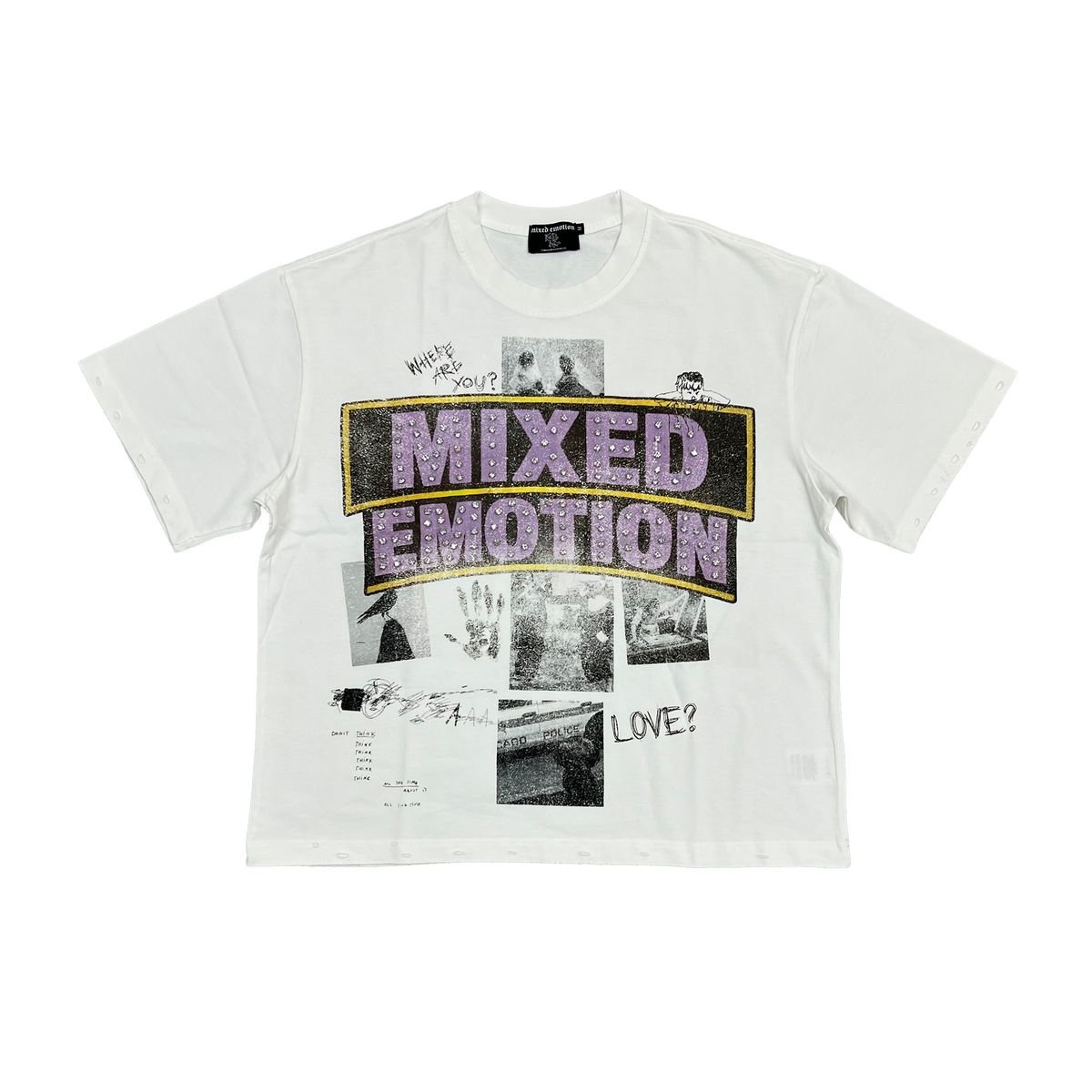 Mixed Emotion Lost Identity Tee from On Time Fashions – T-shirt by Mixed Emotion, Birmingham AL’s 1 fashion store and premier destination for streetwear, suits, kids fashion, and big & tall