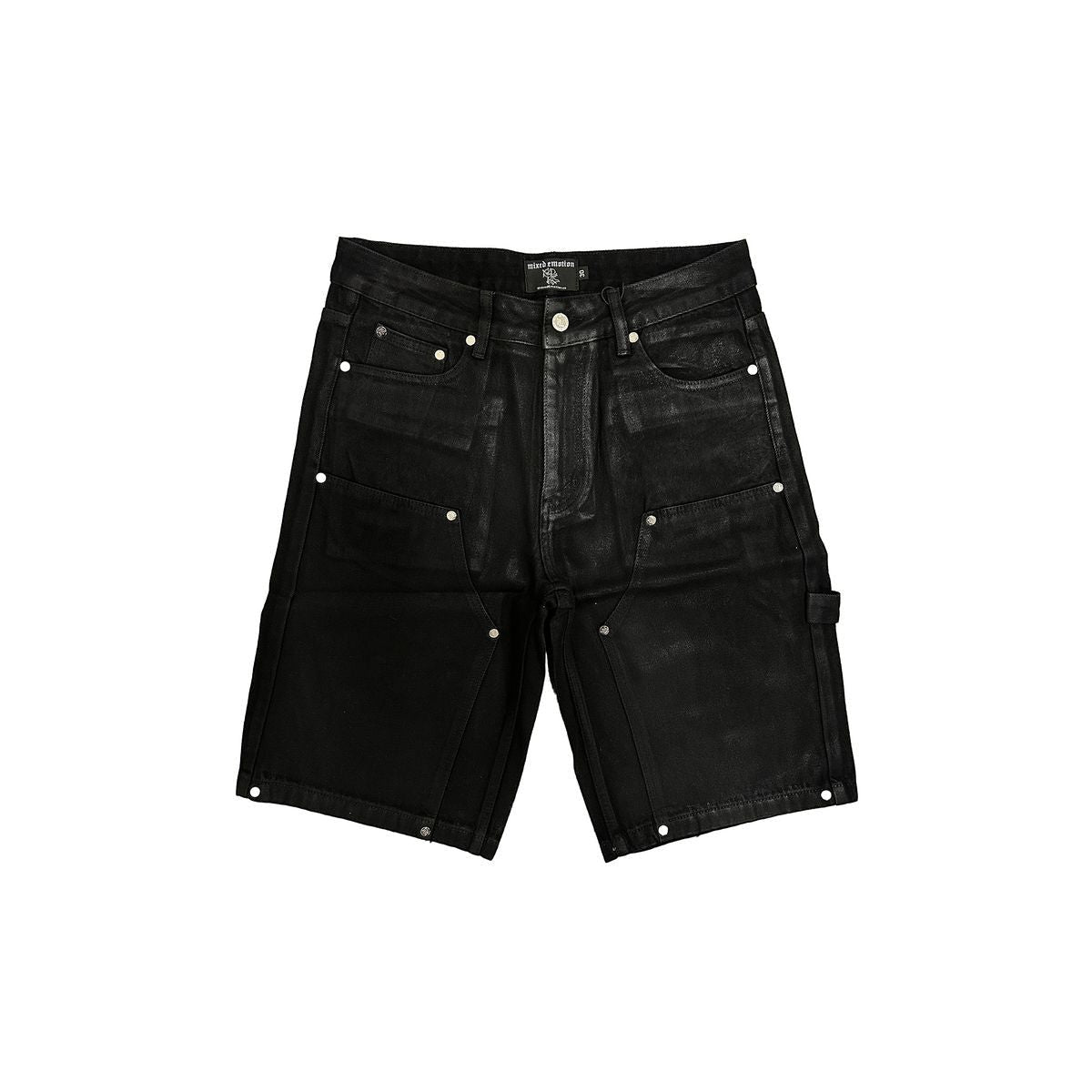 Mixed Emotion Worker Wax Shorts from On Time Fashions – Shorts by Mixed Emotion, Birmingham AL’s 1 fashion store and premier destination for streetwear, suits, kids fashion, and big & tall