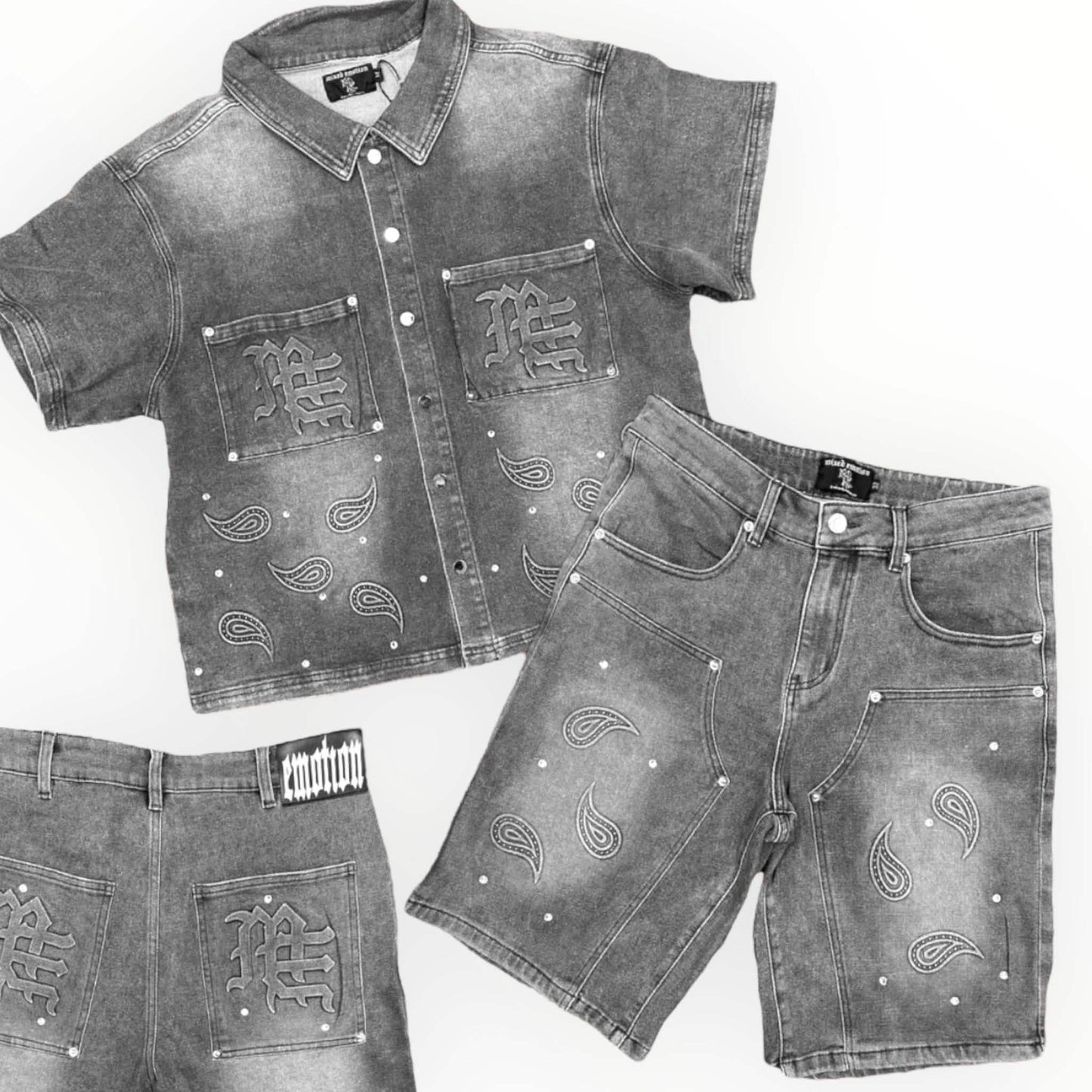 Mixed Emotions Paisley Set from On Time Fashions â€“ by On Time Fashions Birmingham, Birmingham ALâ€™s 1 fashion store and premier destination for streetwear, suits, kids fashion, and big & tall