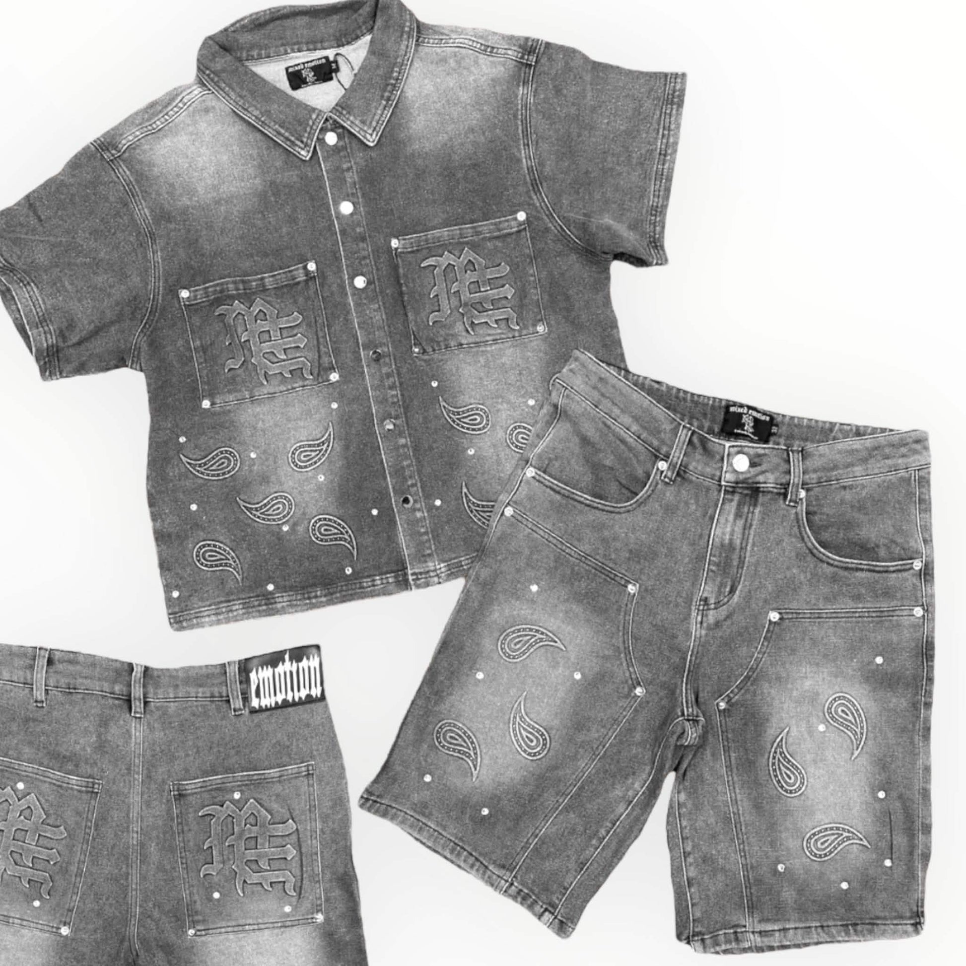 Mixed Emotions Paisley Set from On Time Fashions â€“ by On Time Fashions Birmingham, Birmingham ALâ€™s 1 fashion store and premier destination for streetwear, suits, kids fashion, and big & tall