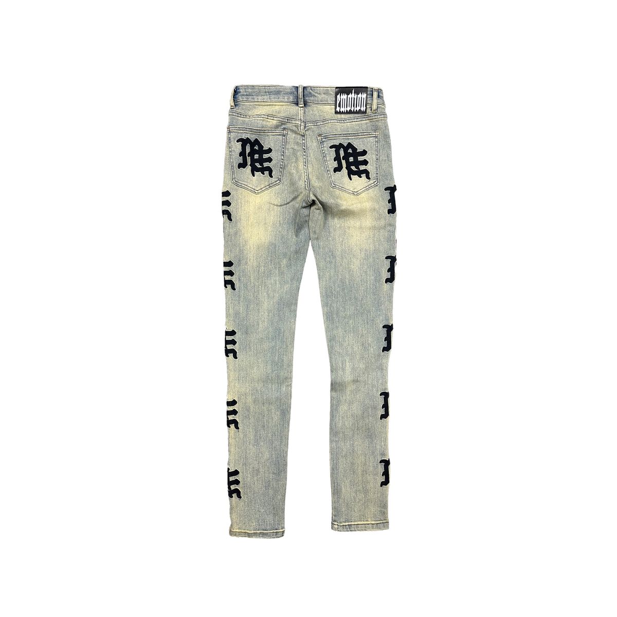 Mixed Emotion Monogram Denim