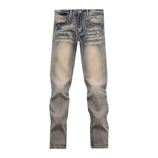 MND GMZ Star Studded from On Time Fashions – Jeans by MND GMZ, Birmingham AL’s 1 fashion store and premier destination for streetwear, suits, kids fashion, and big & tall
