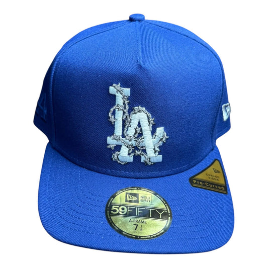 New Era 59Fifty Los Angeles Dodgers Fence Pre-Curved from On Time Fashions – by New Era, Birmingham AL’s 1 fashion store and premier destination for streetwear, suits, kids fashion, and big & tall