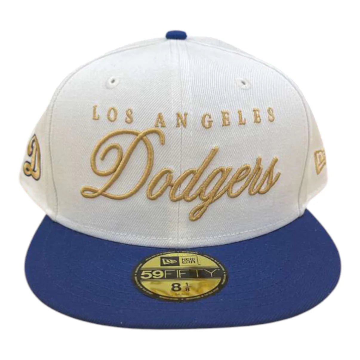 New Era 59Fifty Los Angeles Dodgers Scripted Fitted from On Time Fashions – Fitted Caps & Snapbacks by New Era, Birmingham AL’s 1 fashion store and premier destination for streetwear, suits, kids fashion, and big & tall