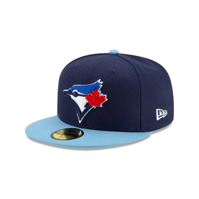 New Era 59Fifty Toronto Blue Jays from On Time Fashions – by New Era, Birmingham AL’s 1 fashion store and premier destination for streetwear, suits, kids fashion, and big & tall