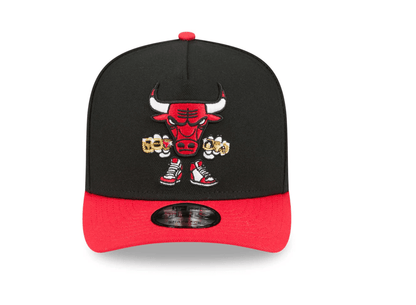 New Era 9Fifty A-Frame Chicago Bulls Cartoon Snapback from On Time Fashions – Fitted Caps & Snapbacks by New Era, Birmingham AL’s 1 fashion store and premier destination for streetwear, suits, kids fashion, and big & tall