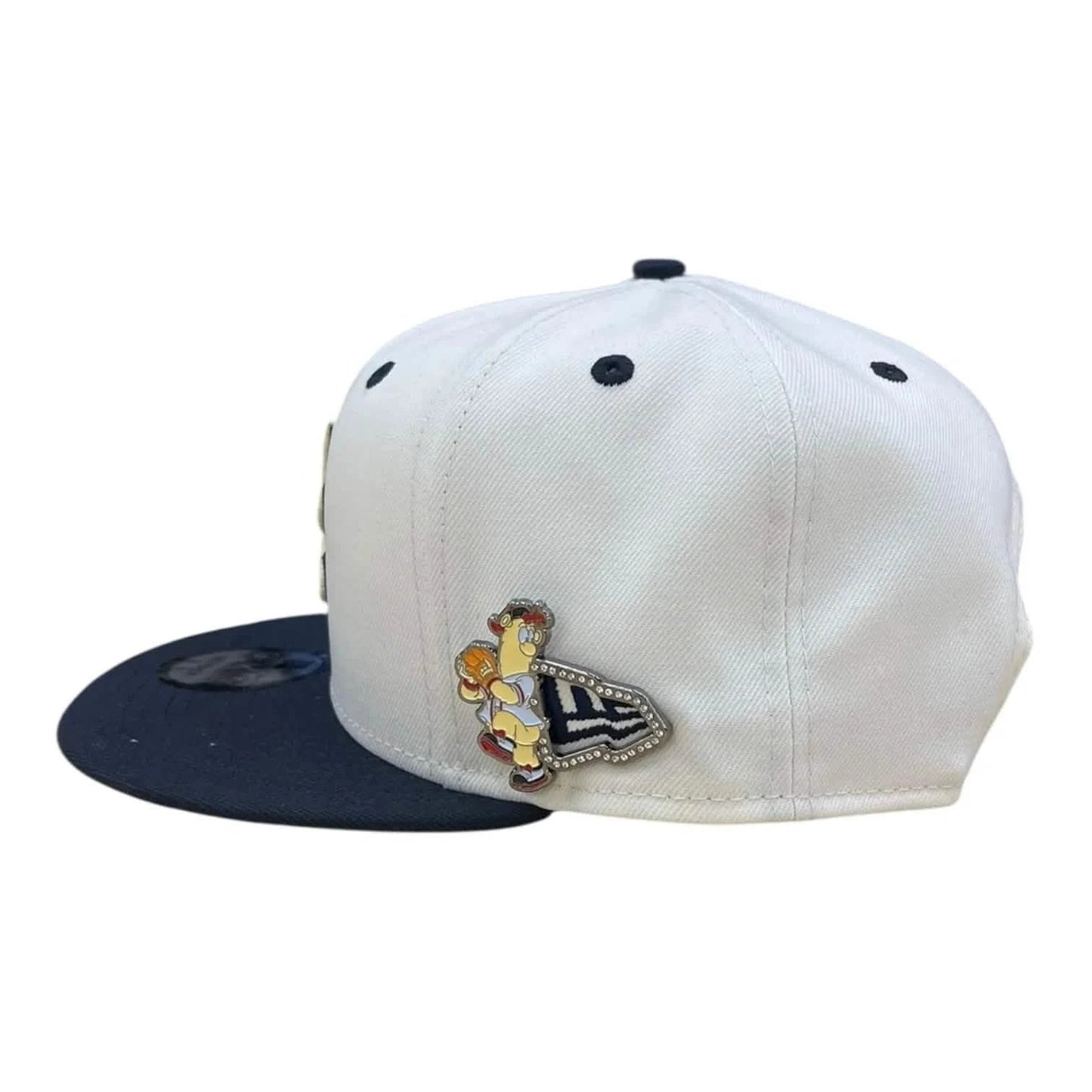 New Era 9Fifty Atlanta Braves Mascot Pin Snapback from On Time Fashions – Fitted Caps & Snapbacks by New Era, Birmingham AL’s 1 fashion store and premier destination for streetwear, suits, kids fashion, and big & tall