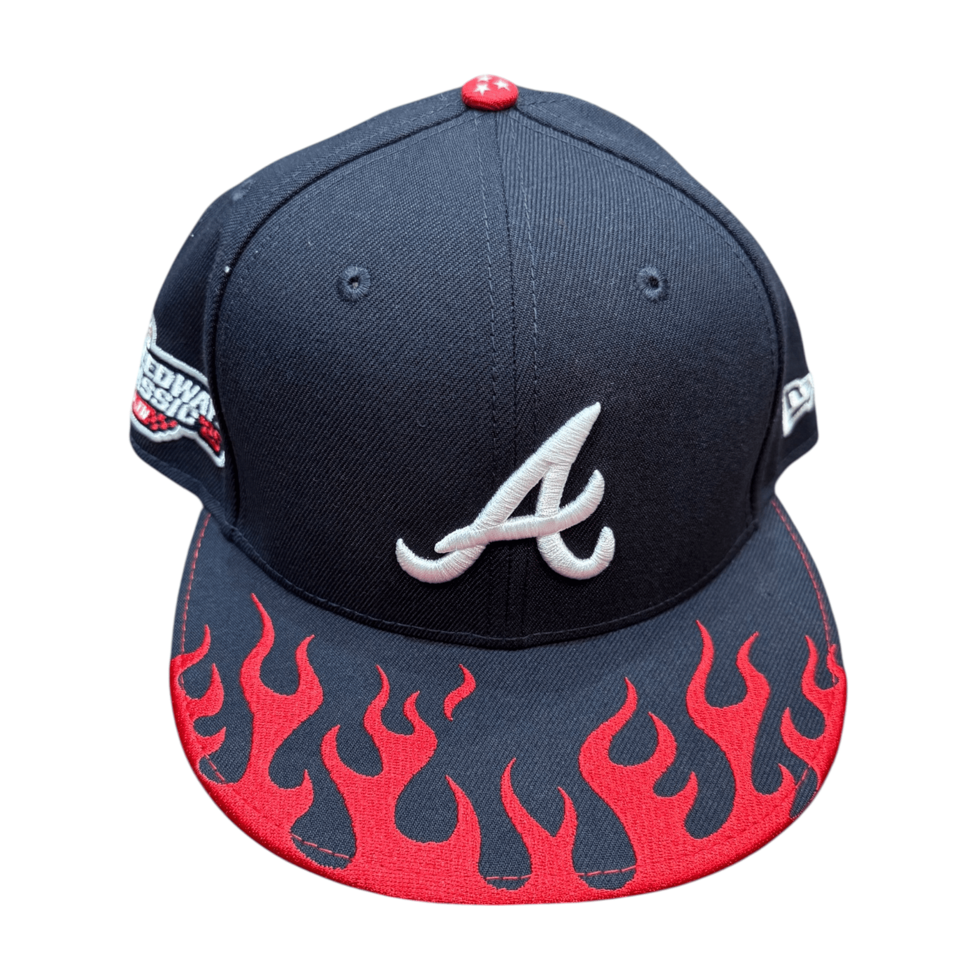 New Era 9Fifty Atlanta Braves Snapback from On Time Fashions – Fitted Caps & Snapbacks by New Era, Birmingham AL’s 1 fashion store and premier destination for streetwear, suits, kids fashion, and big & tall