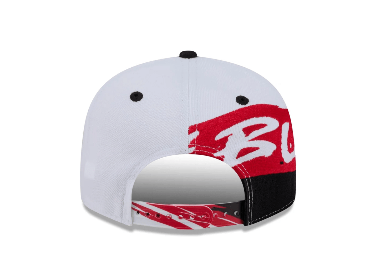 New Era 9Fifty Chicago Bulls Swept Snapback from On Time Fashions – Fitted Caps & Snapbacks by New Era, Birmingham AL’s 1 fashion store and premier destination for streetwear, suits, kids fashion, and big & tall