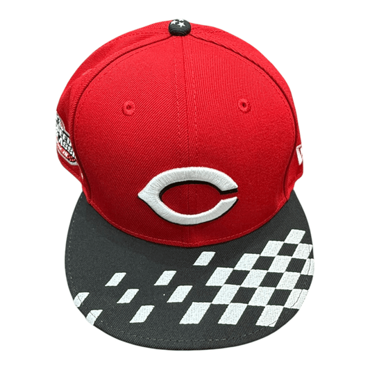New Era 9Fifty Cincinnati Reds Snapback from On Time Fashions – Fitted Caps & Snapbacks by New Era, Birmingham AL’s 1 fashion store and premier destination for streetwear, suits, kids fashion, and big & tall