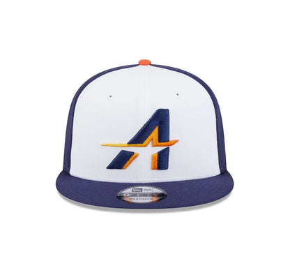 New Era 9Fifty Houston Astros City Connect Snapback from On Time Fashions – Fitted Caps & Snapbacks by New Era, Birmingham AL’s 1 fashion store and premier destination for streetwear, suits, kids fashion, and big & tall