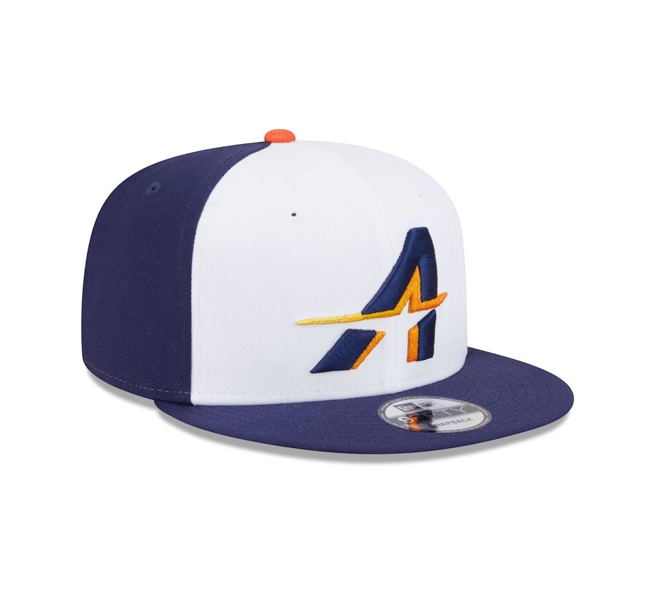 New Era 9Fifty Houston Astros City Connect Snapback from On Time Fashions – Fitted Caps & Snapbacks by New Era, Birmingham AL’s 1 fashion store and premier destination for streetwear, suits, kids fashion, and big & tall