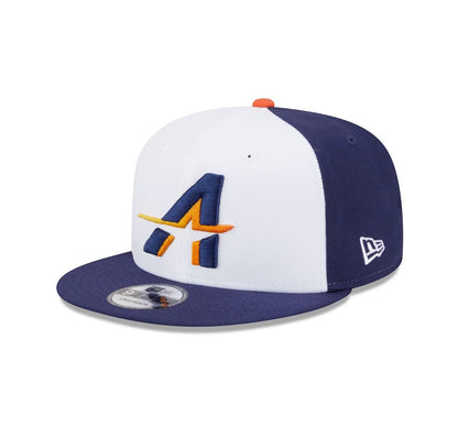 New Era 9Fifty Houston Astros City Connect Snapback from On Time Fashions – Fitted Caps & Snapbacks by New Era, Birmingham AL’s 1 fashion store and premier destination for streetwear, suits, kids fashion, and big & tall