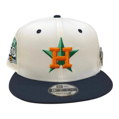 New Era 9Fifty Houston Astros Mascot Pin Snapback from On Time Fashions – Fitted Caps & Snapbacks by New Era, Birmingham AL’s 1 fashion store and premier destination for streetwear, suits, kids fashion, and big & tall
