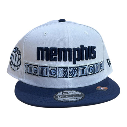 New Era 9Fifty NBA '25 City Edition Memphis Grizzlies Snapback from On Time Fashions – Fitted Caps & Snapbacks by New Era, Birmingham AL’s 1 fashion store and premier destination for streetwear, suits, kids fashion, and big & tall
