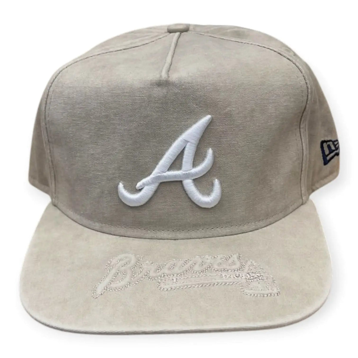 New Era Atlanta Braves Stone 9FIFTY A-Frame Snapback by New Era