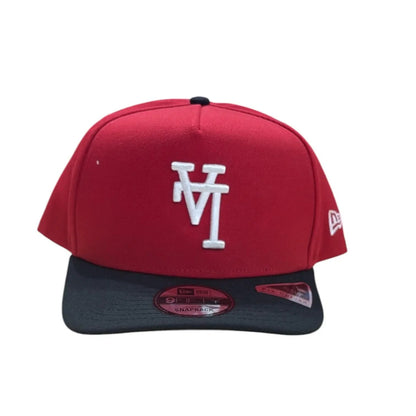 New Era Los Angeles Dodgers Upside Down 2-Tone 9FIFTY A-Frame Snapback – Red/Black