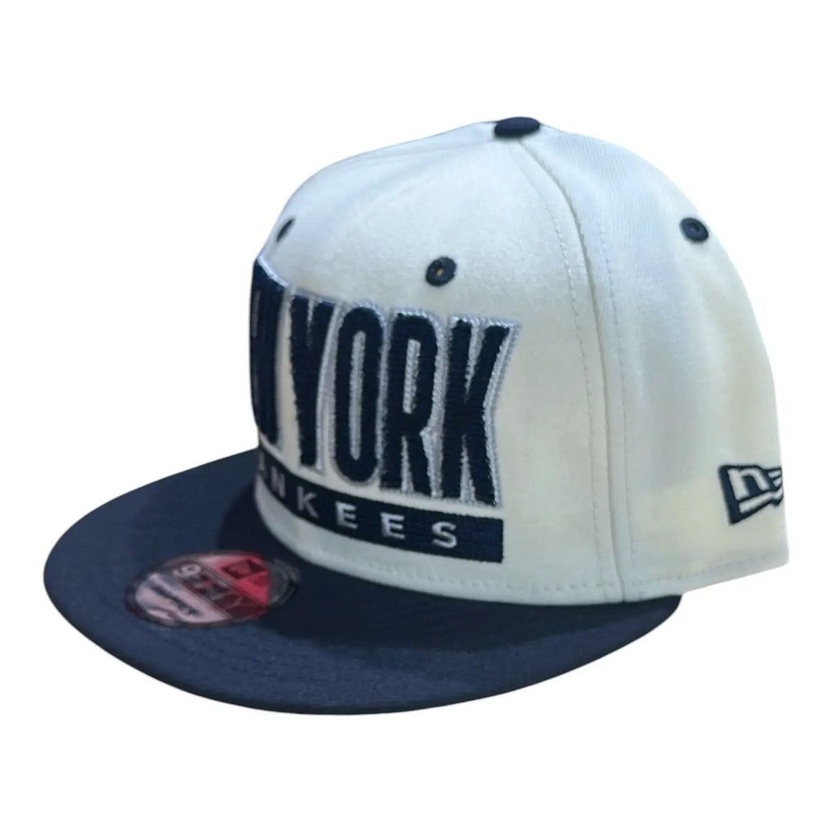 New Era New York Yankees Classic 9FIFTY Snapback – Cream/Navy