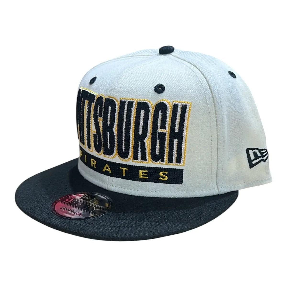 New Era Pittsburgh Pirates Classic 9FIFTY Snapback – Cream/Black