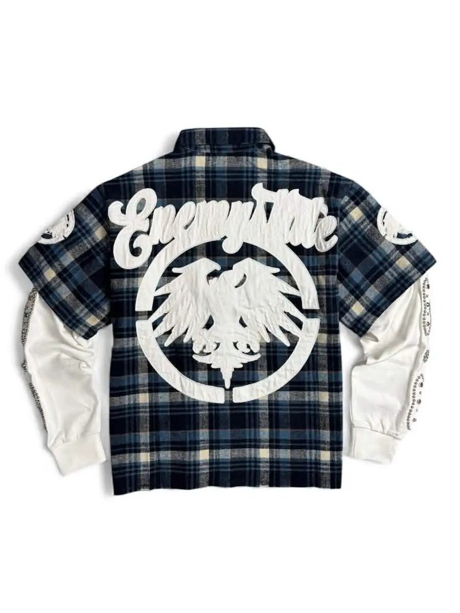 NME Enemy State Flannel by NME