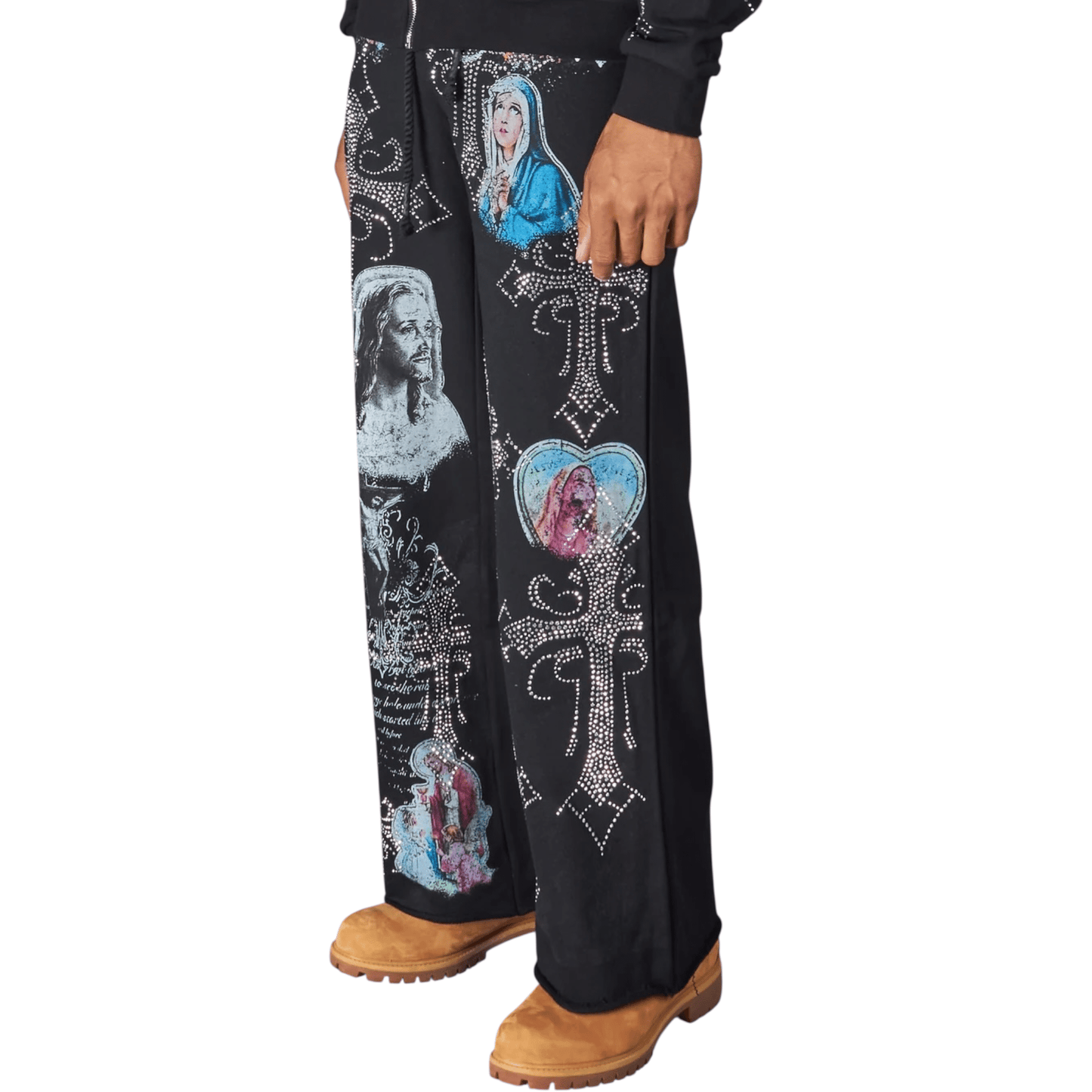 NME NYC Holy Saint Jogger Set from On Time Fashions – Streetwear Pants Set by Foreign Brands Inc, Birmingham AL’s 1 fashion store and premier destination for streetwear, suits, kids fashion, and big & tall