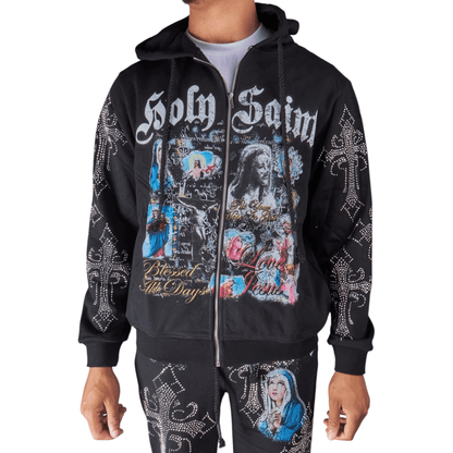 NME NYC Holy Saint Jogger Set from On Time Fashions – Streetwear Pants Set by Foreign Brands Inc, Birmingham AL’s 1 fashion store and premier destination for streetwear, suits, kids fashion, and big & tall