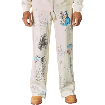 NME NYC Holy Saint Jogger Set from On Time Fashions – Streetwear Pants Set by Foreign Brands Inc, Birmingham AL’s 1 fashion store and premier destination for streetwear, suits, kids fashion, and big & tall