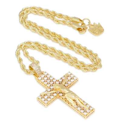 King Ice Notorious B.I.G. x King Ice - Biggie Crucifix Necklace