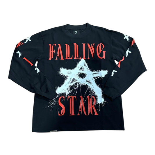 November Reine Falling Star L/S Tee from On Time Fashions – T-shirts by November Reine, Birmingham AL’s 1 fashion store and premier destination for streetwear, suits, kids fashion, and big & tall