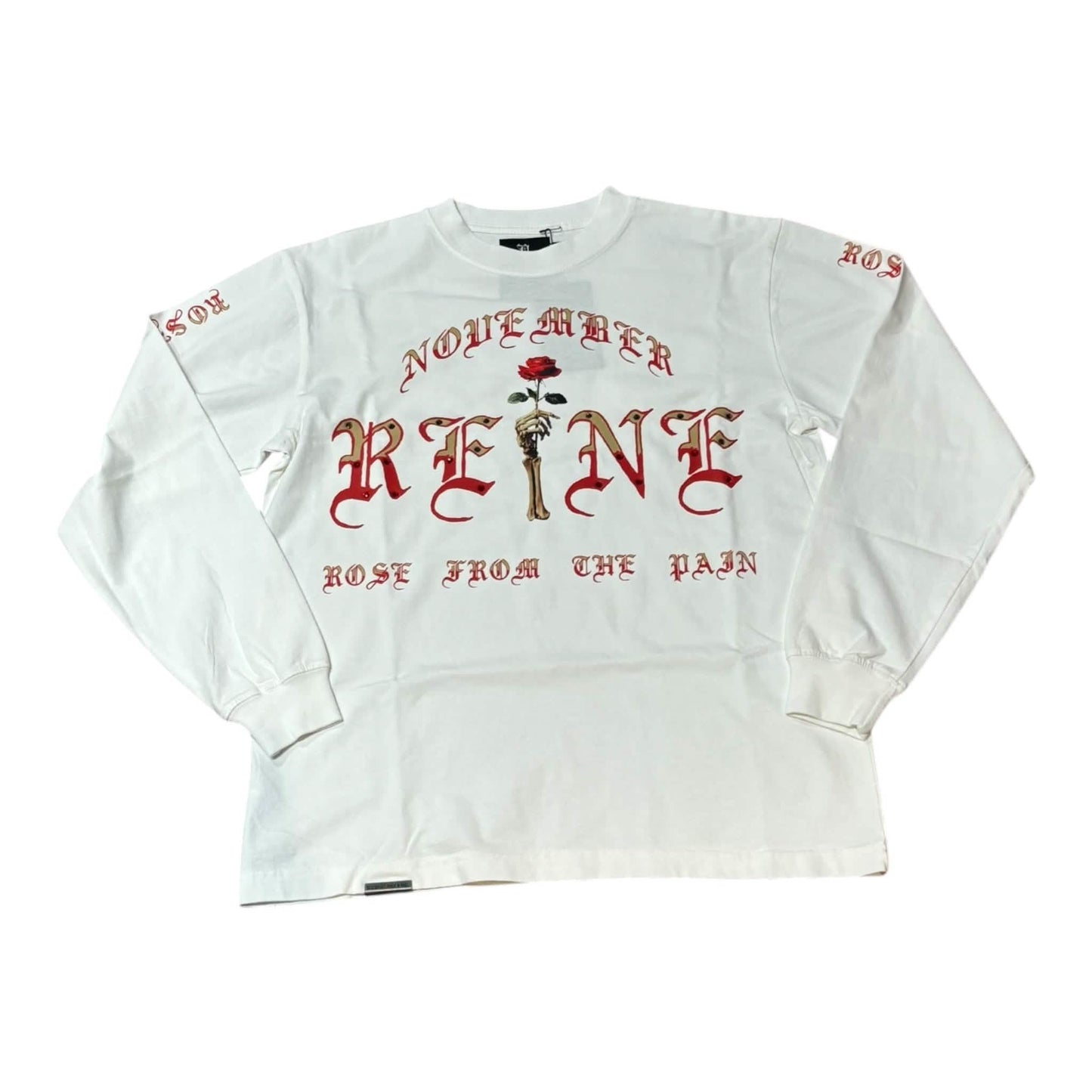November Rose From the Pain LS Tee from On Time Fashions – T-shirts by November Reine, Birmingham AL’s 1 fashion store and premier destination for streetwear, suits, kids fashion, and big & tall