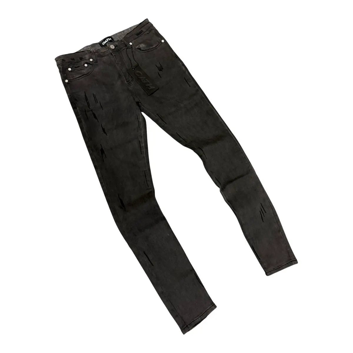 Oath Ambrose Grey Wash Jeans by Oath