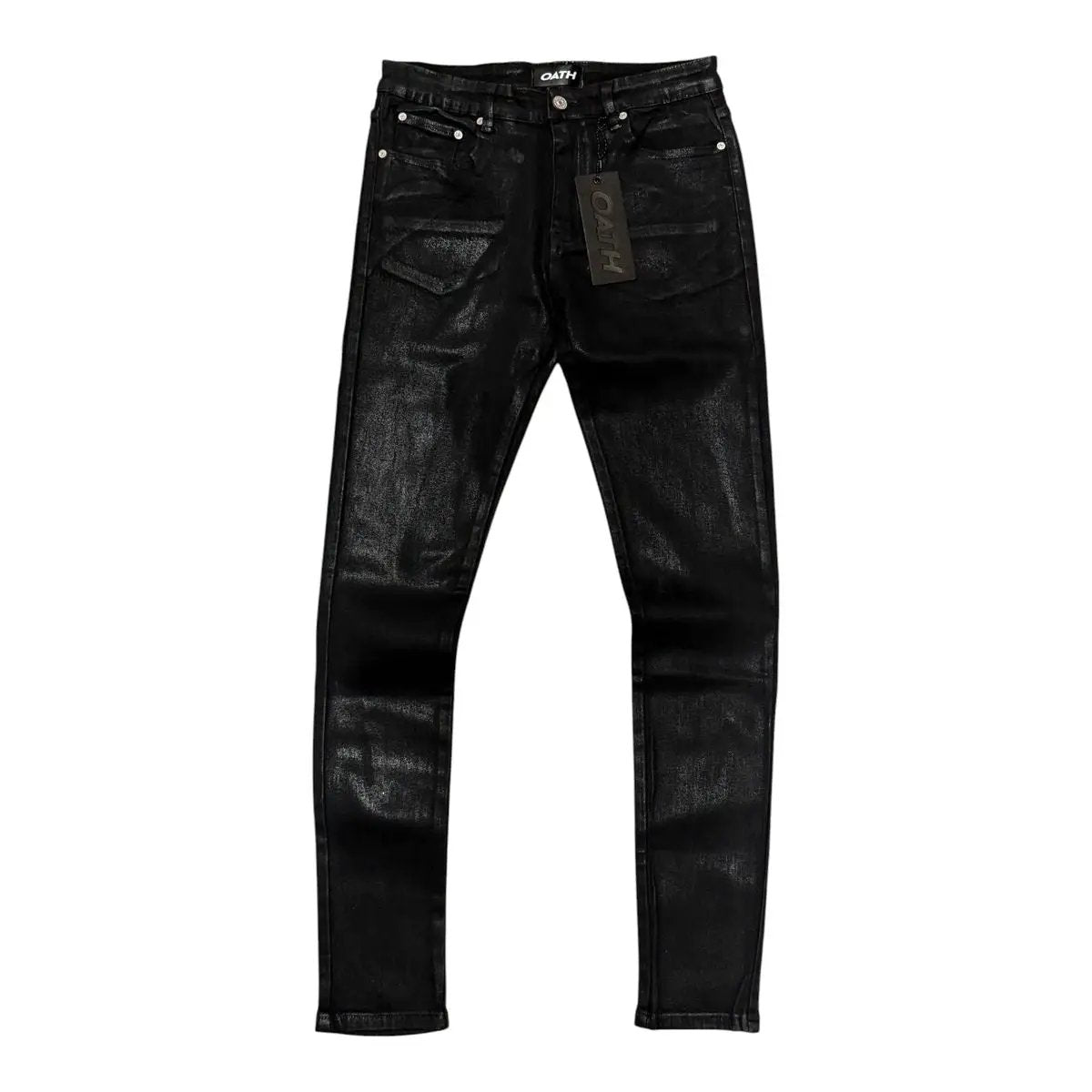 Oath Lucid Wax Black Jeans by Oath