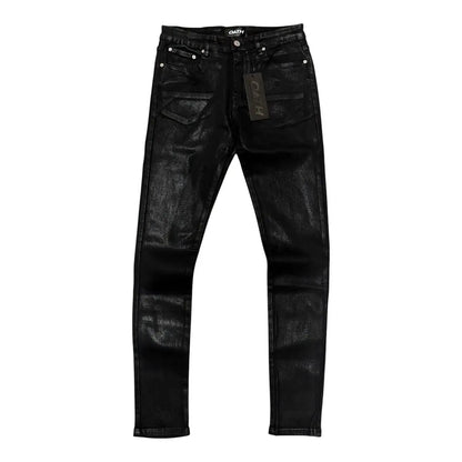 Oath Lucid Wax Black Jeans by Oath