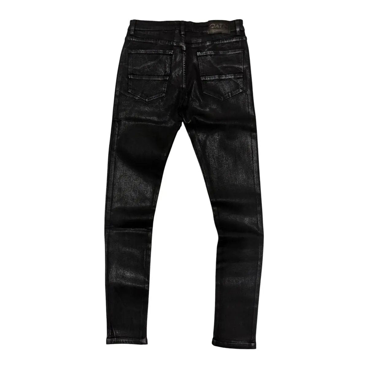 Oath Lucid Wax Black Jeans by Oath