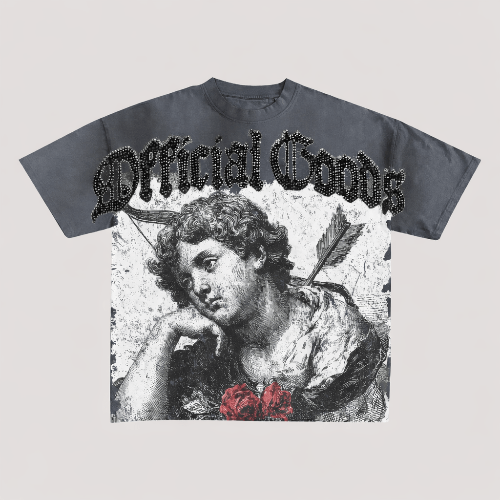 Official Goods Heart Still Bleeds Tee from On Time Fashions – T-shirt by Official Goods, Birmingham AL’s 1 fashion store and premier destination for streetwear, suits, kids fashion, and big & tall