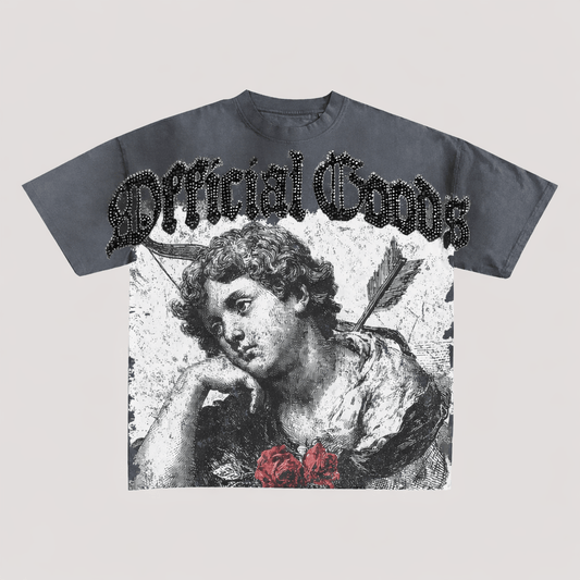 Official Goods Heart Still Bleeds Tee from On Time Fashions – T-shirt by Official Goods, Birmingham AL’s 1 fashion store and premier destination for streetwear, suits, kids fashion, and big & tall
