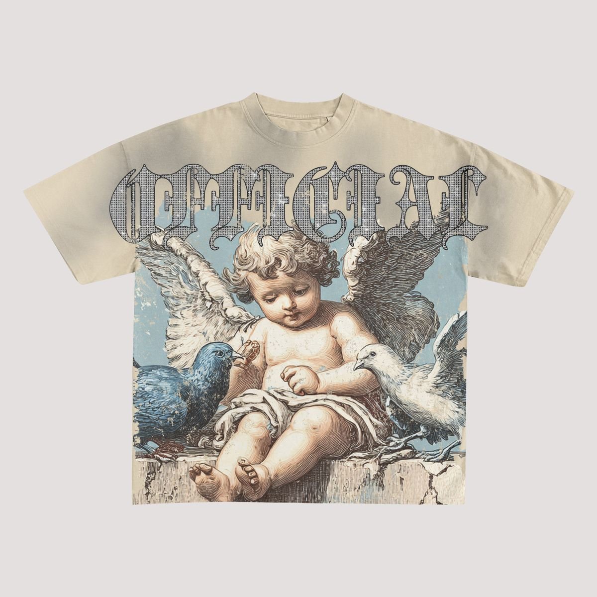Official Goods Heaven's Court Tee from On Time Fashions – T-shirt by Official Goods, Birmingham AL’s 1 fashion store and premier destination for streetwear, suits, kids fashion, and big & tall