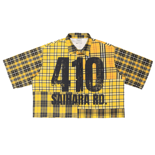 Syair Saihara War Flannel Short Sleeve Shirt