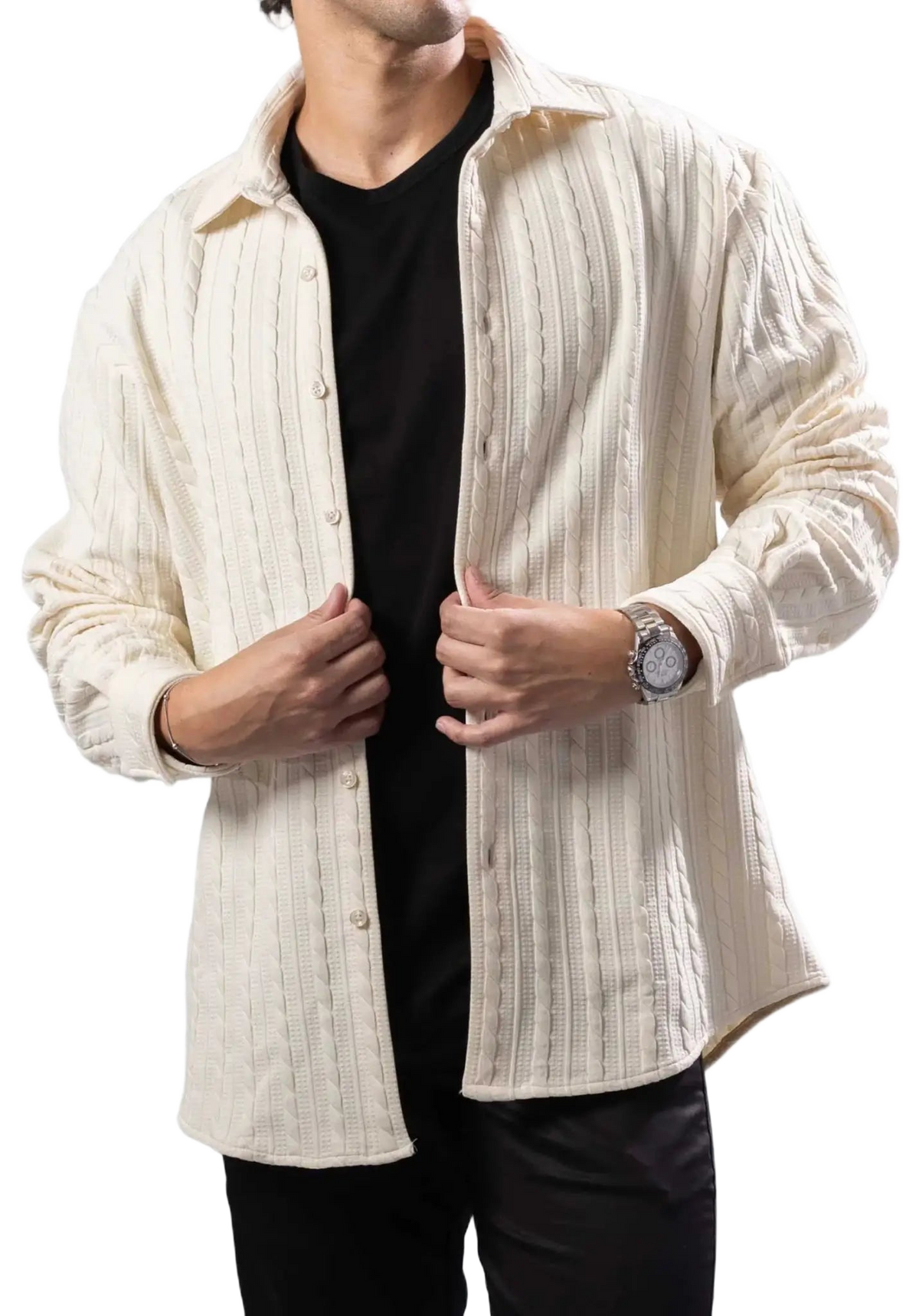 Bespoke Moda Button Up Long Sleeve Shirt – 252212 by Bespoke Moda