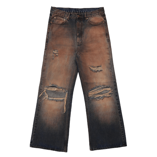 Syair Saihara Thrashed Denim Jeans