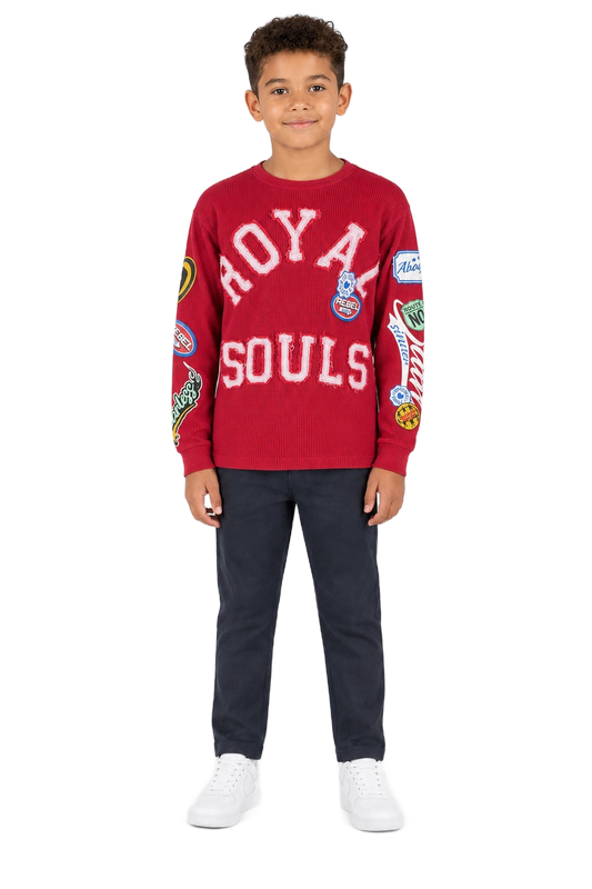 Red colorway, front view